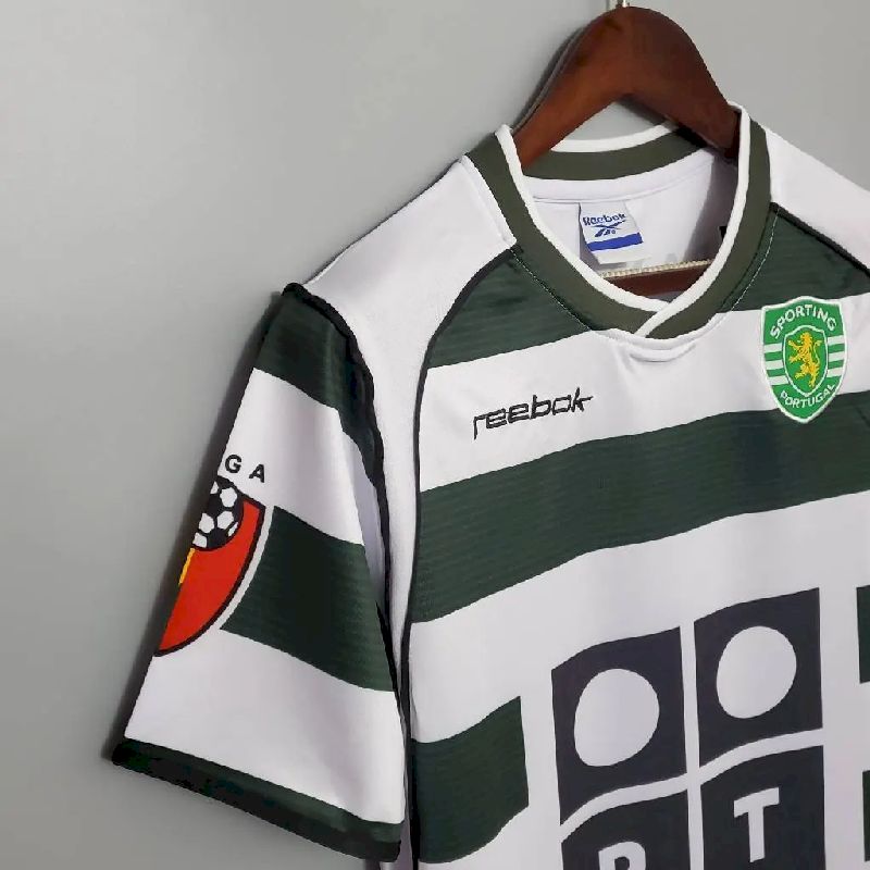 Retro Sporting CP 2001/03 Home Jersey
