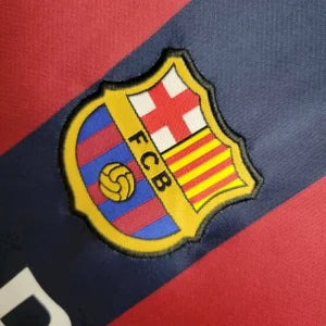 Retro Barcelona 2014/15 Home Kids Kit